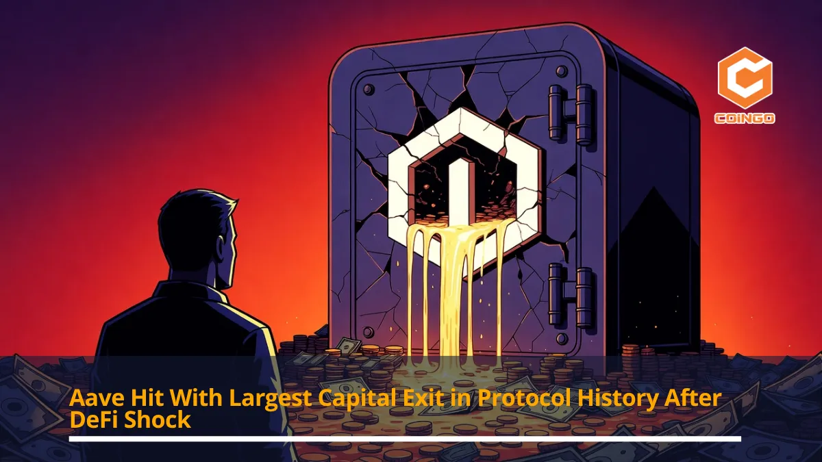 Aave Hit With Largest Capital Exit in Protocol History After DeFi Shock