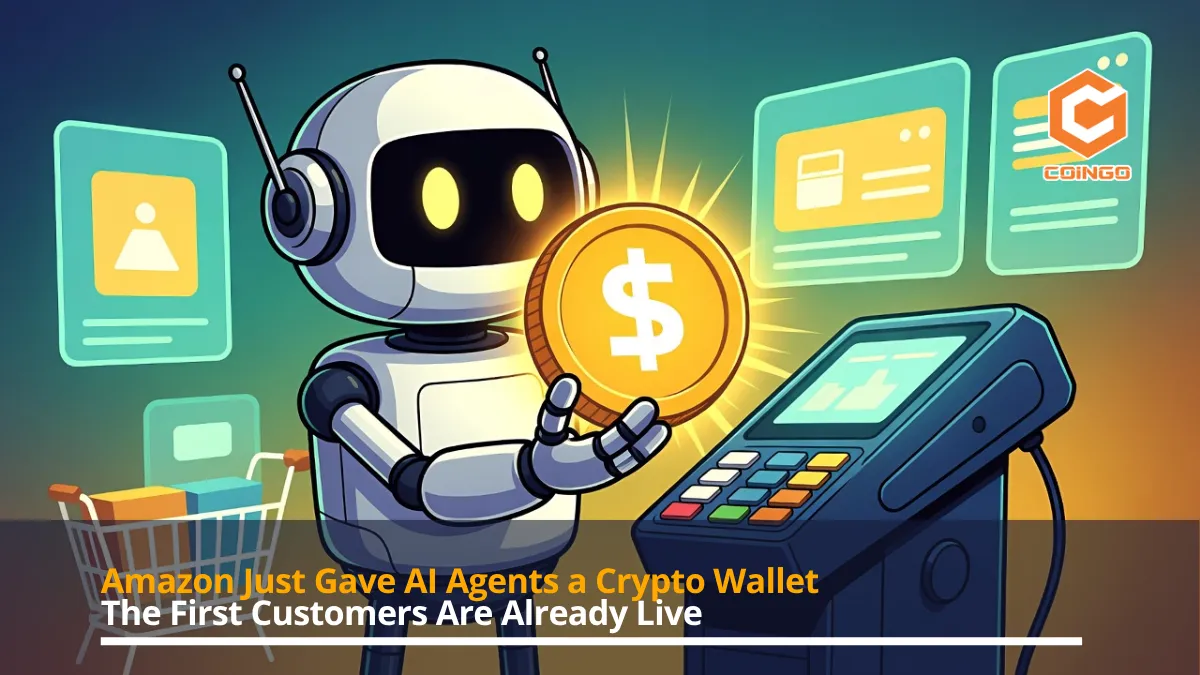 Amazon Just Gave AI Agents a Crypto Wallet. The First Customers Are Already Live.