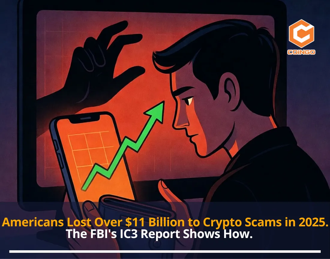 Americans Lost Over $11 Billion to Crypto Scams in 2025. The FBI's IC3 Report Shows How.