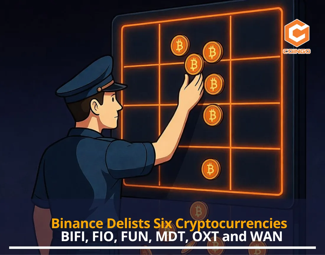 Binance Delists Six Cryptocurrencies on April 23 — BIFI, FIO, FUN, MDT, OXT and WAN Exit the Platform