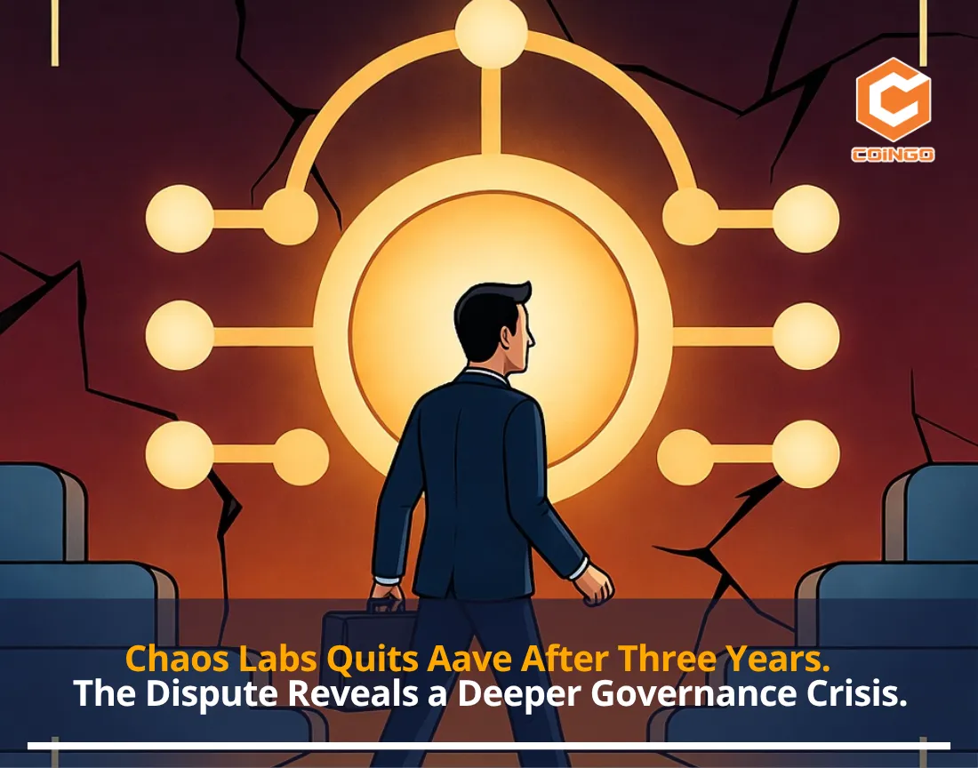 Chaos Labs Quits Aave After Three Years. The Dispute Reveals a Deeper Governance Crisis.