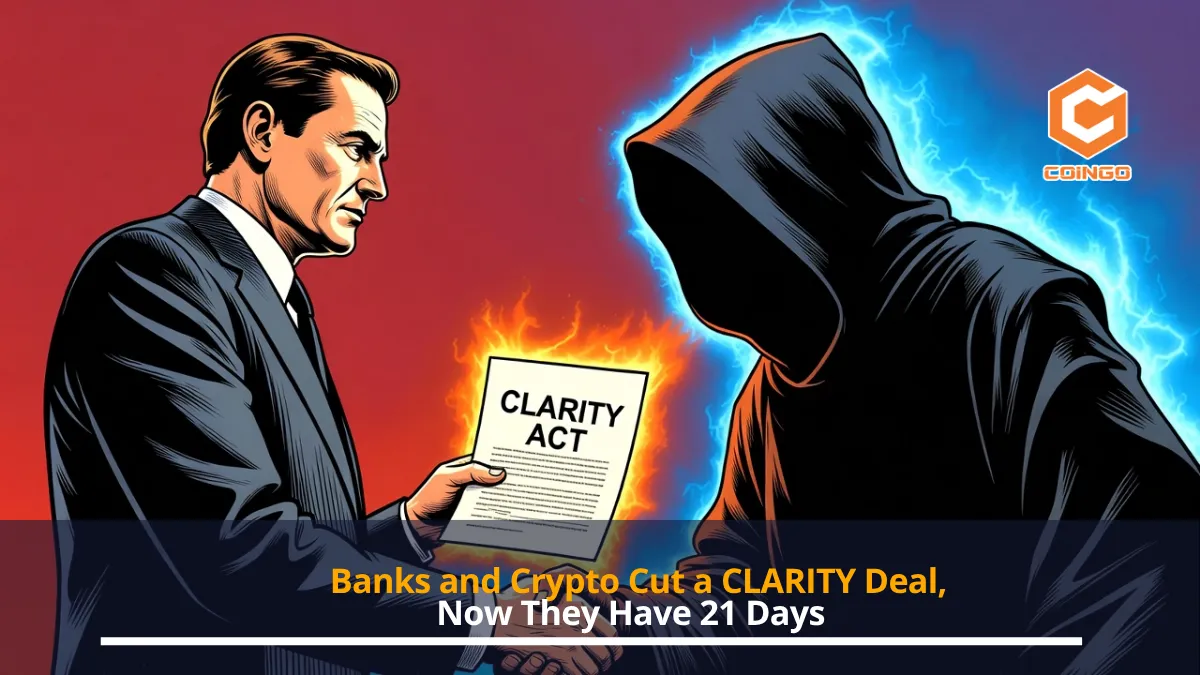 Banks and Crypto Cut a CLARITY Deal, Now They Have 21 Days