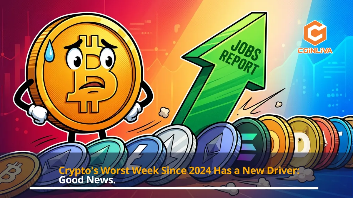 Crypto's Worst Week Since 2024 Has a New Driver: Good News.