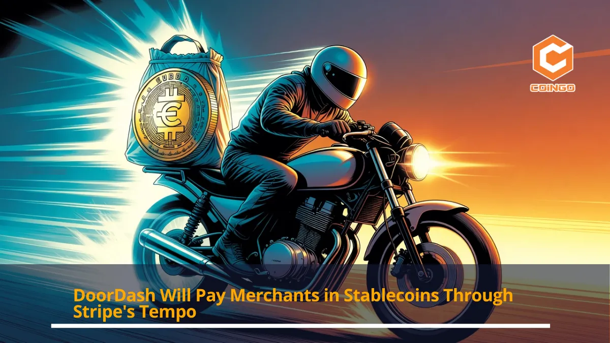 DoorDash Will Pay Merchants in Stablecoins Through Stripe's Tempo