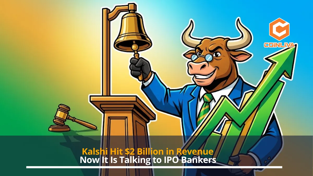 Kalshi Hit $2 Billion in Revenue. Now It Is Talking to IPO Bankers.