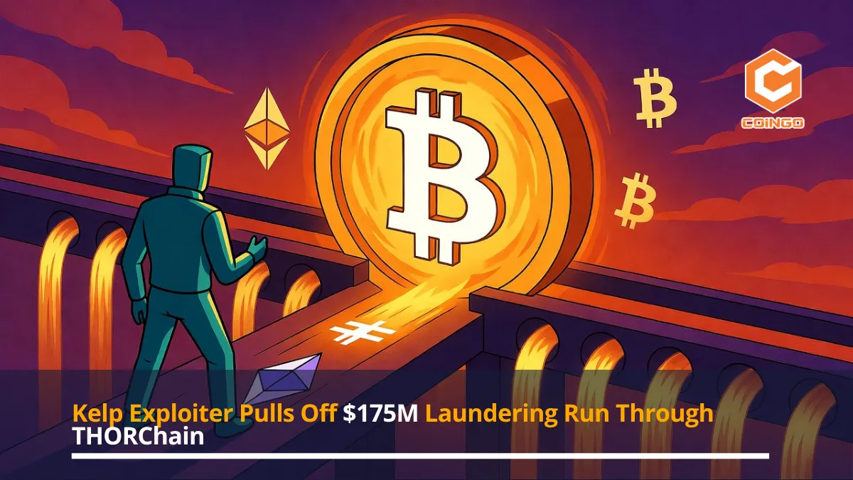 Kelp Exploiter Pulls Off $175M Laundering Run Through THORChain