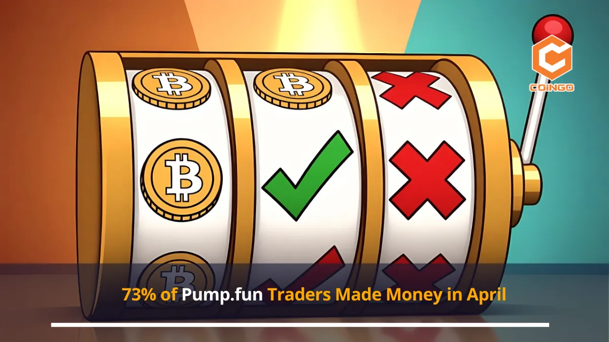 73% of Pump.fun Traders Made Money in April