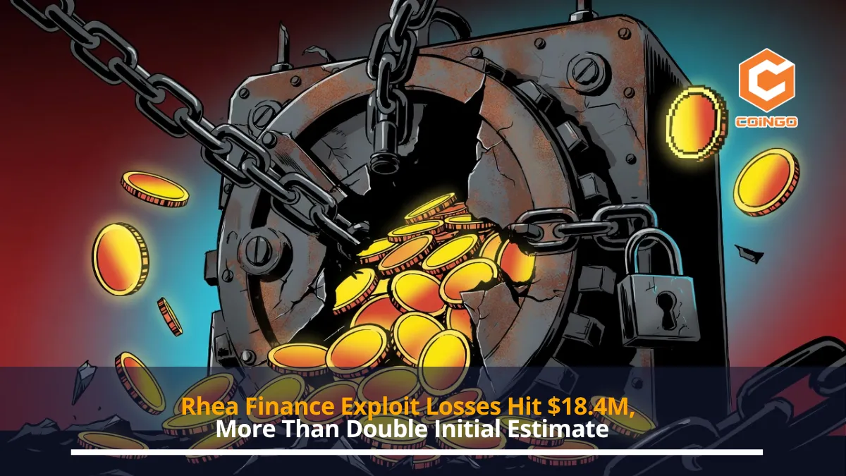 Rhea Finance Exploit Losses Hit $18.4M, More Than Double Initial Estimate