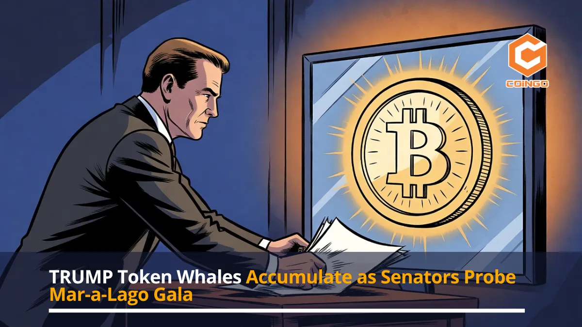 TRUMP Token Whales Accumulate as Senators Probe Mar-a-Lago Gala