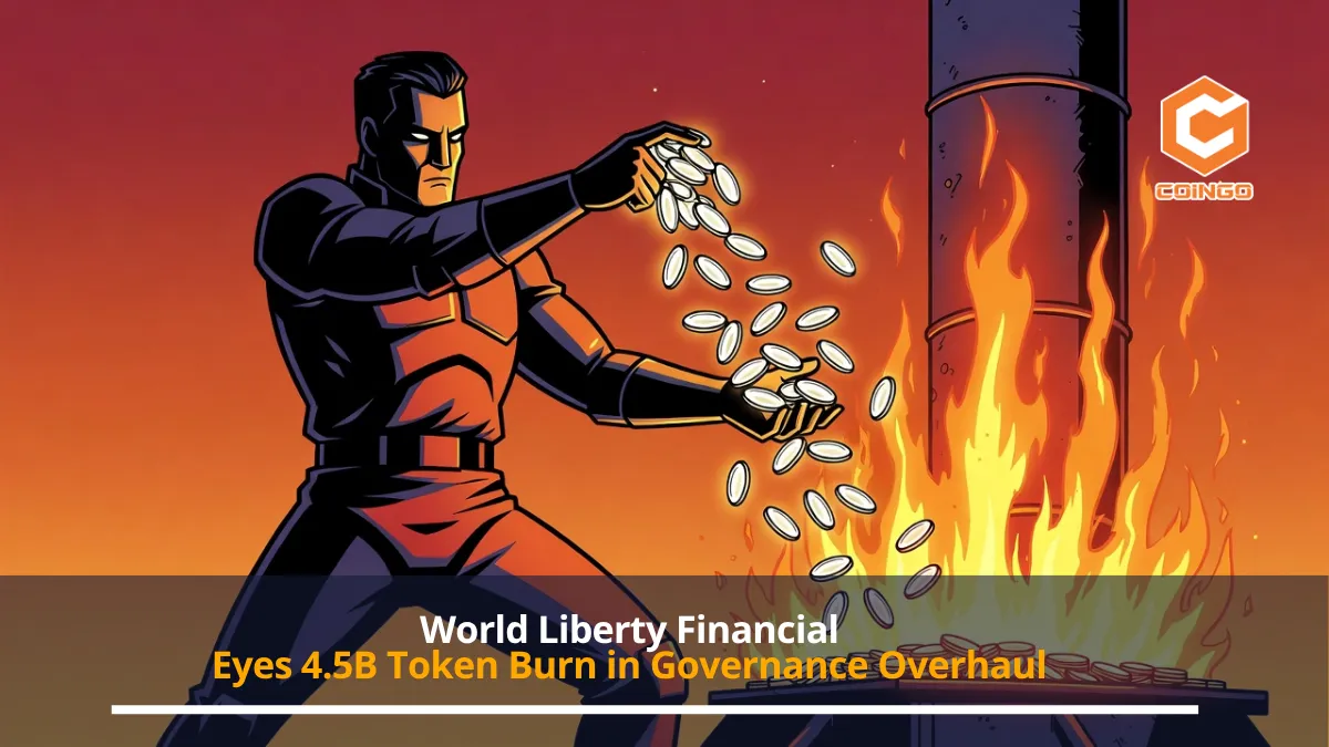 World Liberty Financial Eyes 4.5B Token Burn in Governance Overhaul