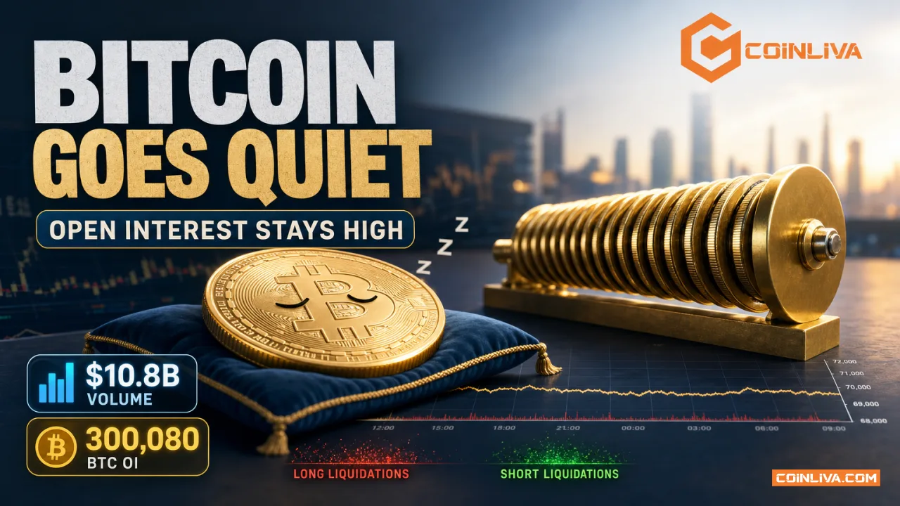 Bitcoin Volume Sank to a 2023 Low. Open Interest Never Left.
