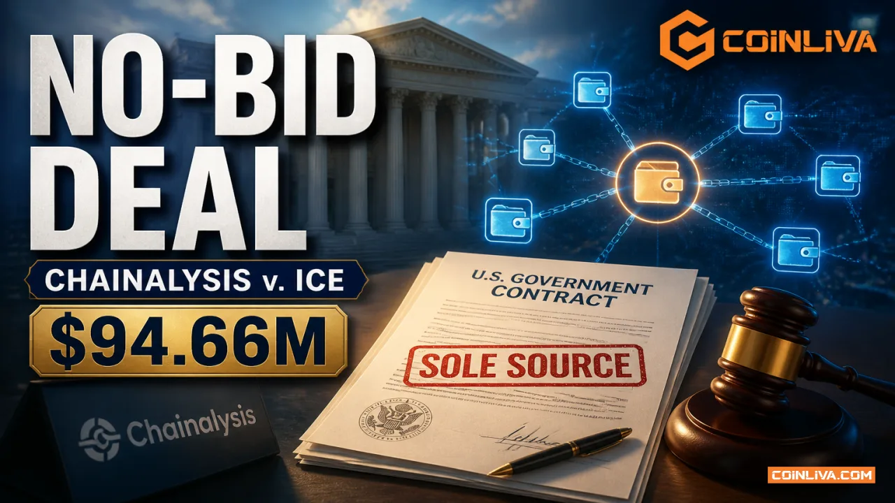 ICE Skipped the Bidding on a $94.6M Deal. Chainalysis Sued.