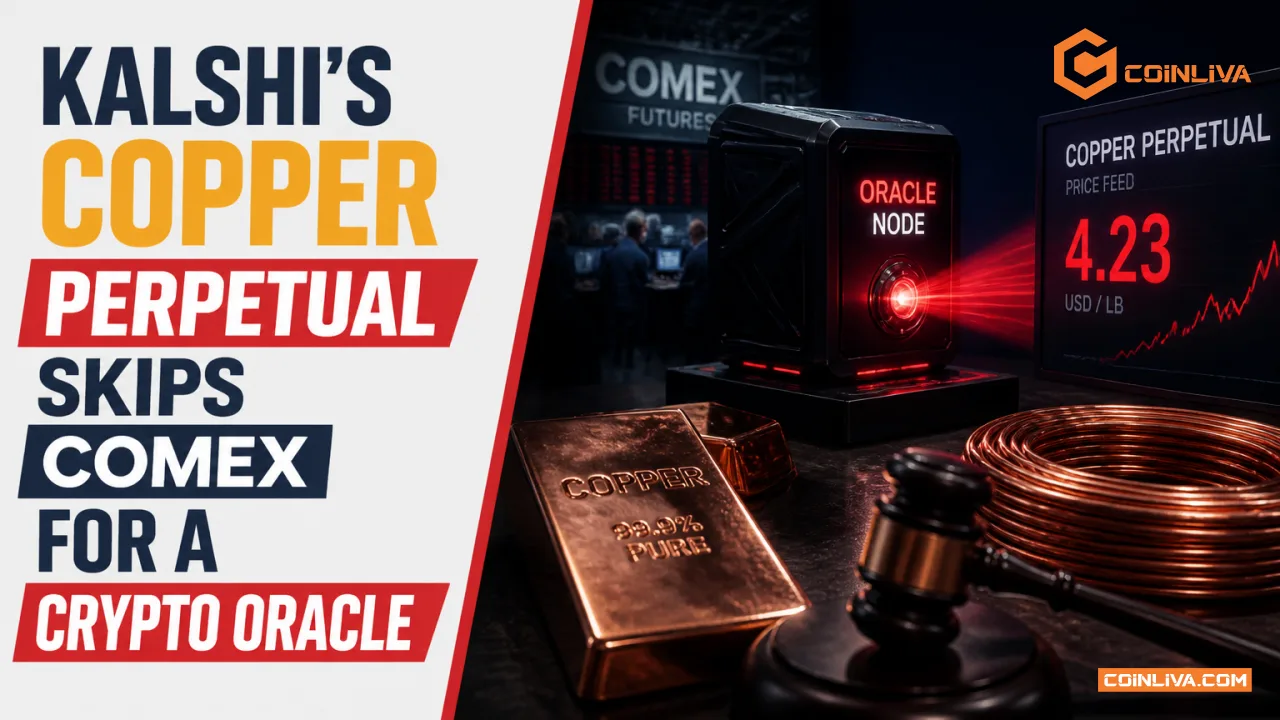 Kalshi's Copper Perpetual Skips COMEX for a Crypto Oracle.