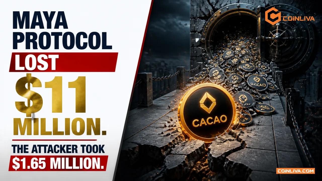 Maya Protocol Lost $11 Million. The Attacker Took $1.65 Million.
