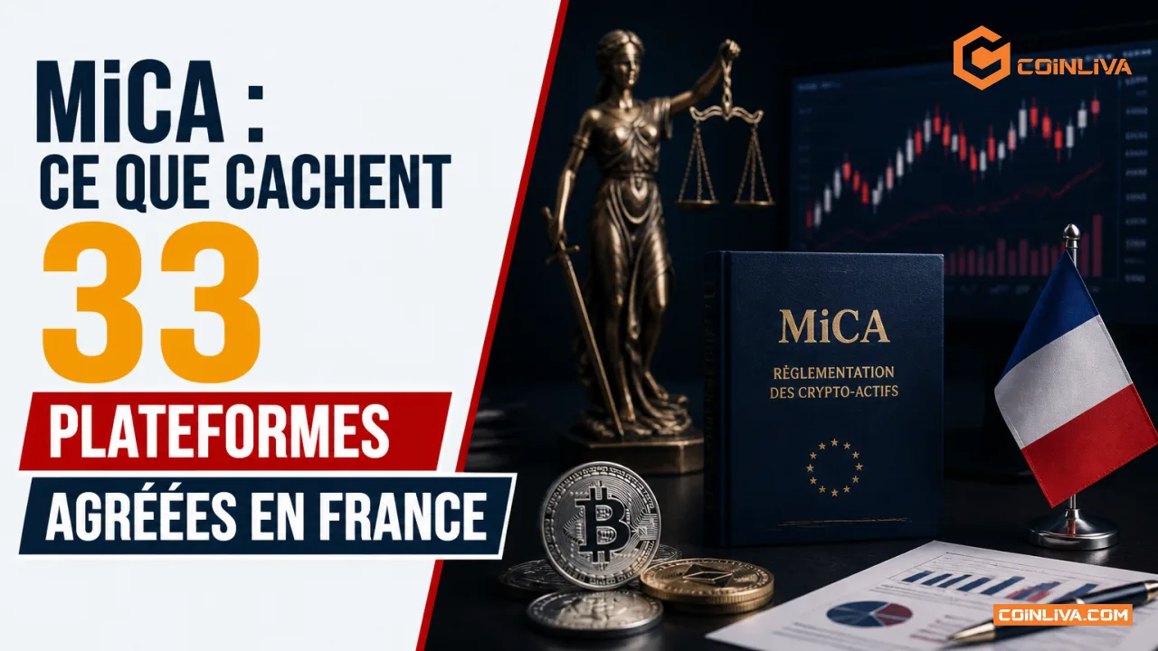 MiCA : ce que cachent les 33 plateformes agréées en France