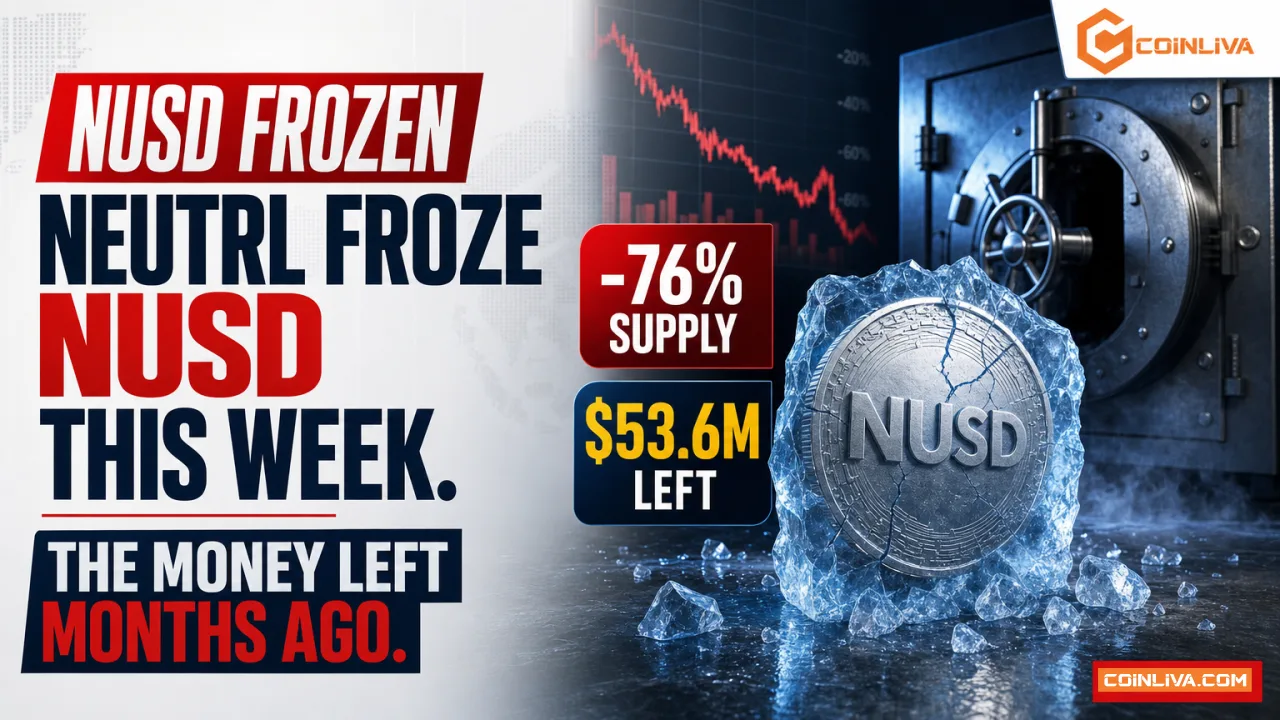 Neutrl Froze NUSD This Week. The Money Left Months Ago.