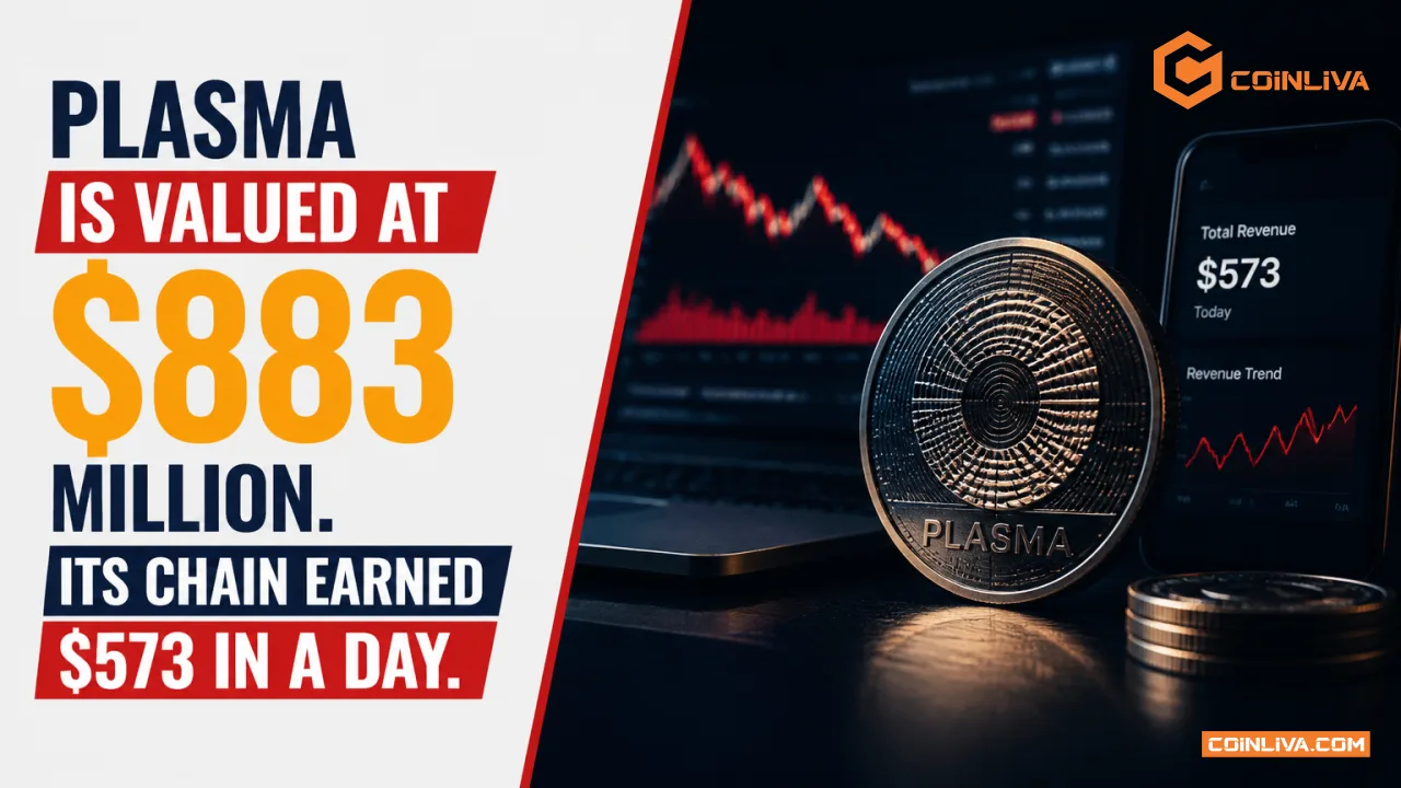 Plasma Is Valued at $883 Million. Its Chain Earned $573 in a Day.