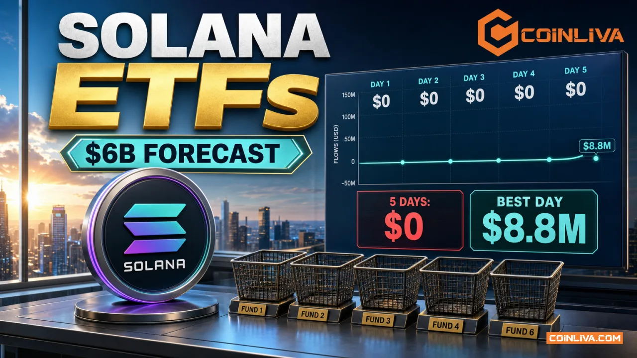 Solana ETFs Were Projected to Pull $6B. Five Days Pulled $0.