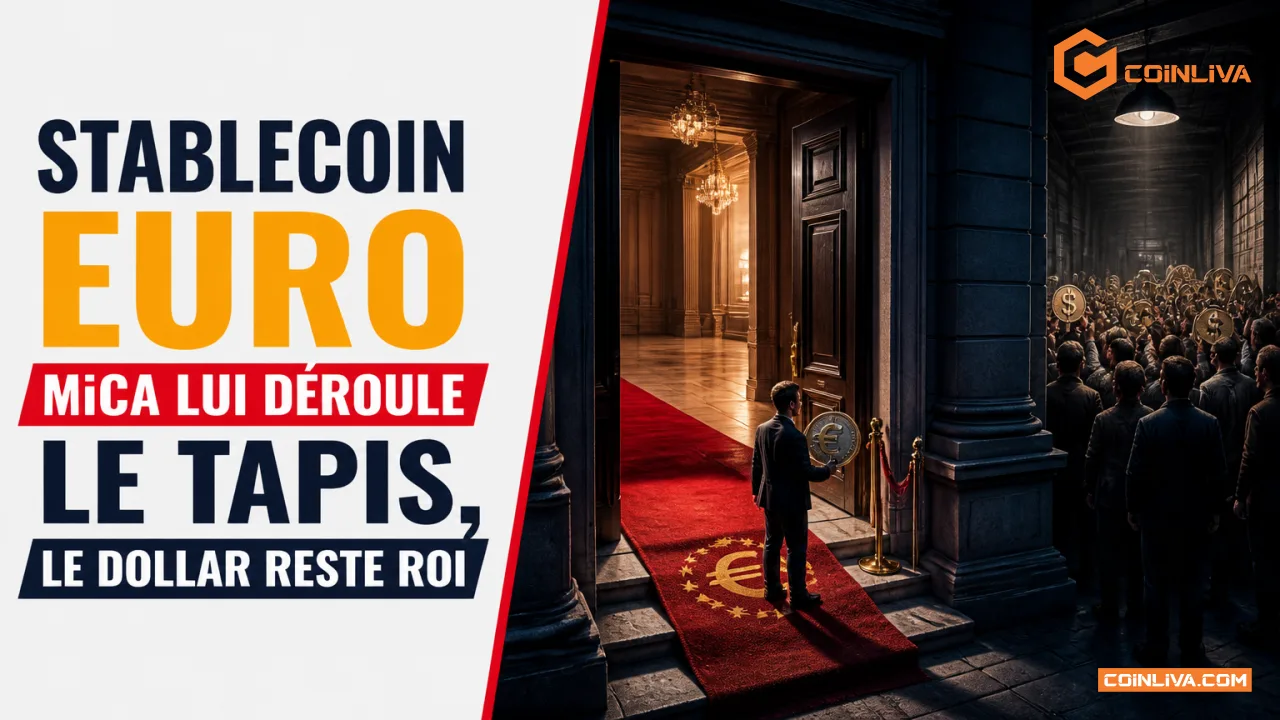 Stablecoin euro : MiCA lui déroule le tapis, le dollar reste roi