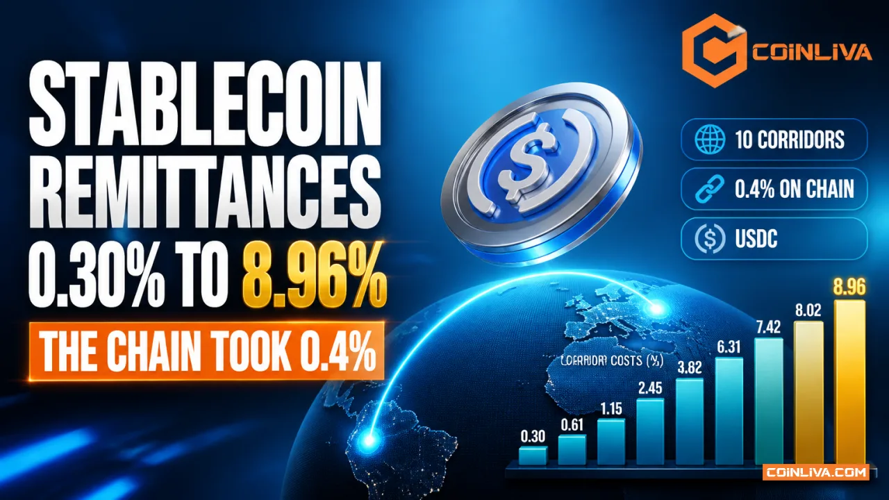Stablecoin Remittances Cost 0.30% to Argentina. Coming Back: 8.96%.