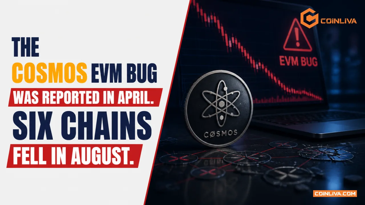 The Cosmos EVM Bug Was Reported in April. Six Chains Fell in August.