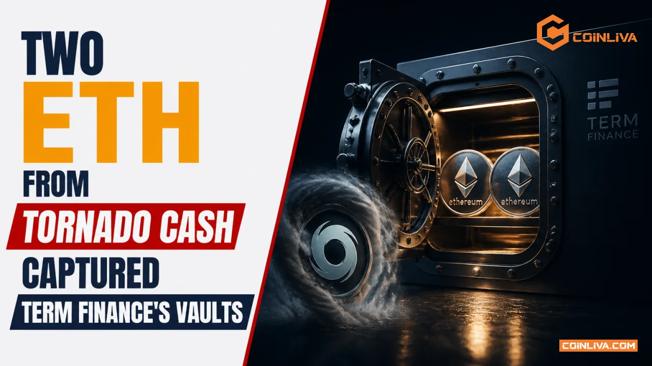 Two ETH From Tornado Cash Captured Term Finance's Vaults