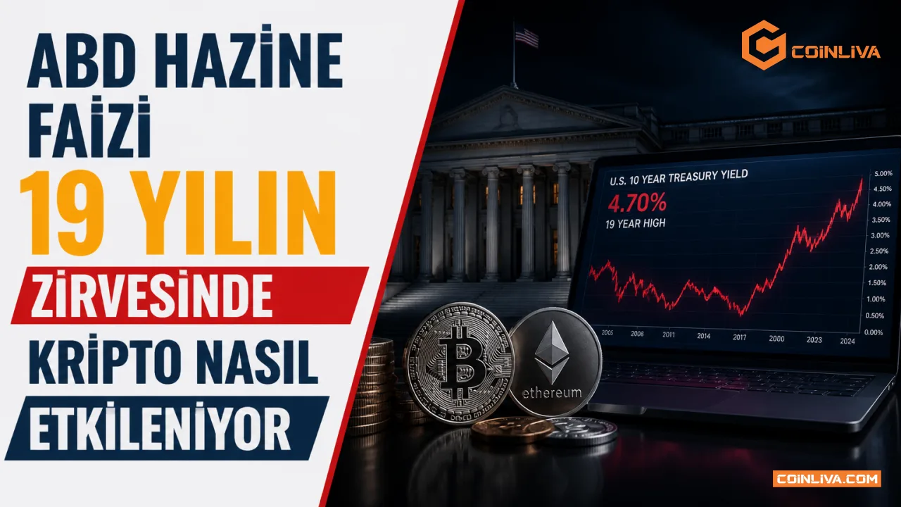 ABD Hazine Faizi 19 Yılın Zirvesinde Kripto Nasıl Etkileniyor