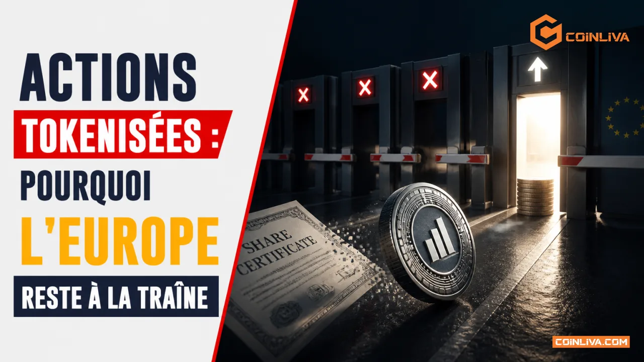 Actions tokenisées : pourquoi l'Europe reste à la traîne