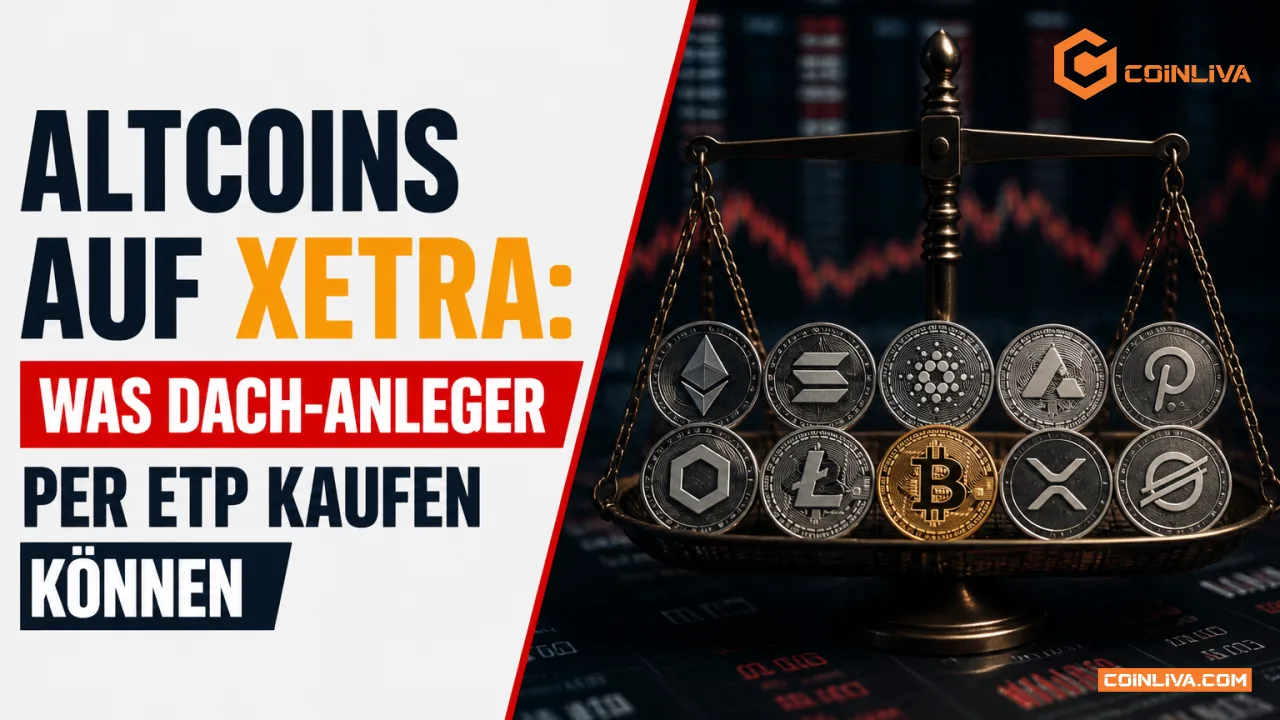 Altcoins auf Xetra: Was DACH-Anleger per ETP kaufen können