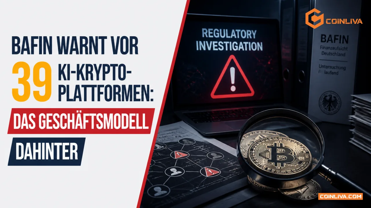 BaFin warnt vor 39 KI-Krypto-Plattformen: Das Geschäftsmodell dahinter