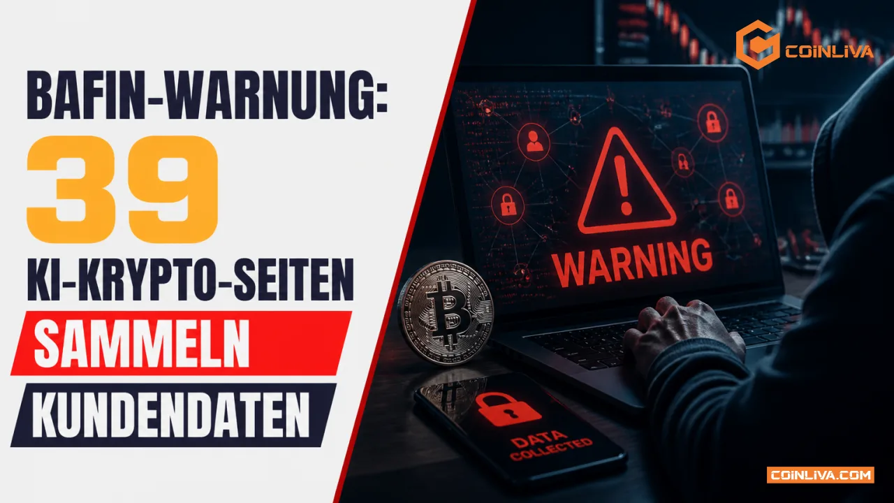 BaFin-Warnung: 39 KI-Krypto-Seiten sammeln Kundendaten