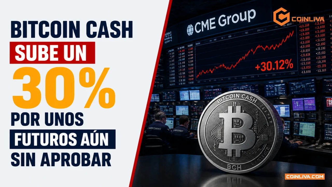 Bitcoin Cash sube un 30% por unos futuros aún sin aprobar