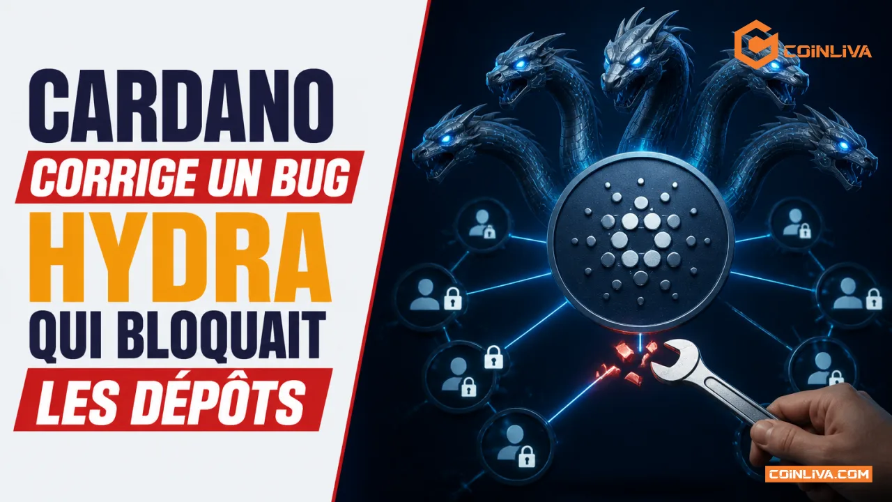 Cardano corrige un bug Hydra qui bloquait les dépôts