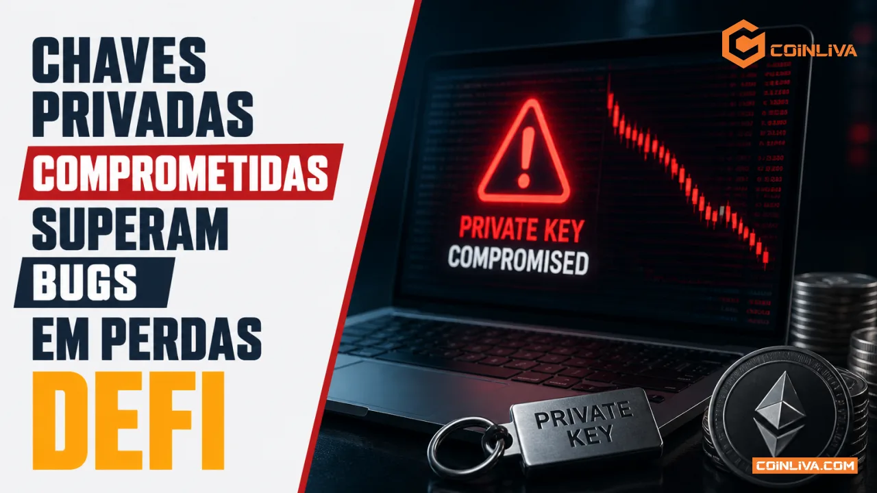 Chaves privadas comprometidas superam bugs em perdas DeFi