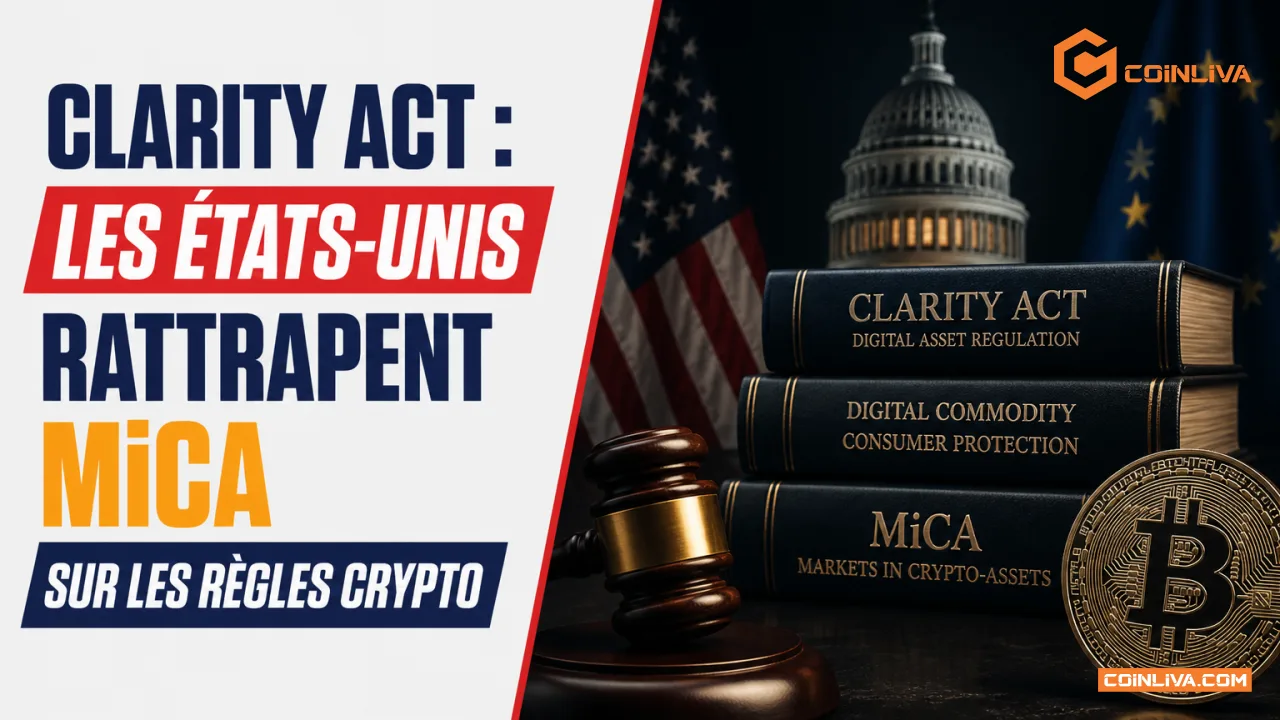 CLARITY Act : les États-Unis rattrapent MiCA sur les règles crypto