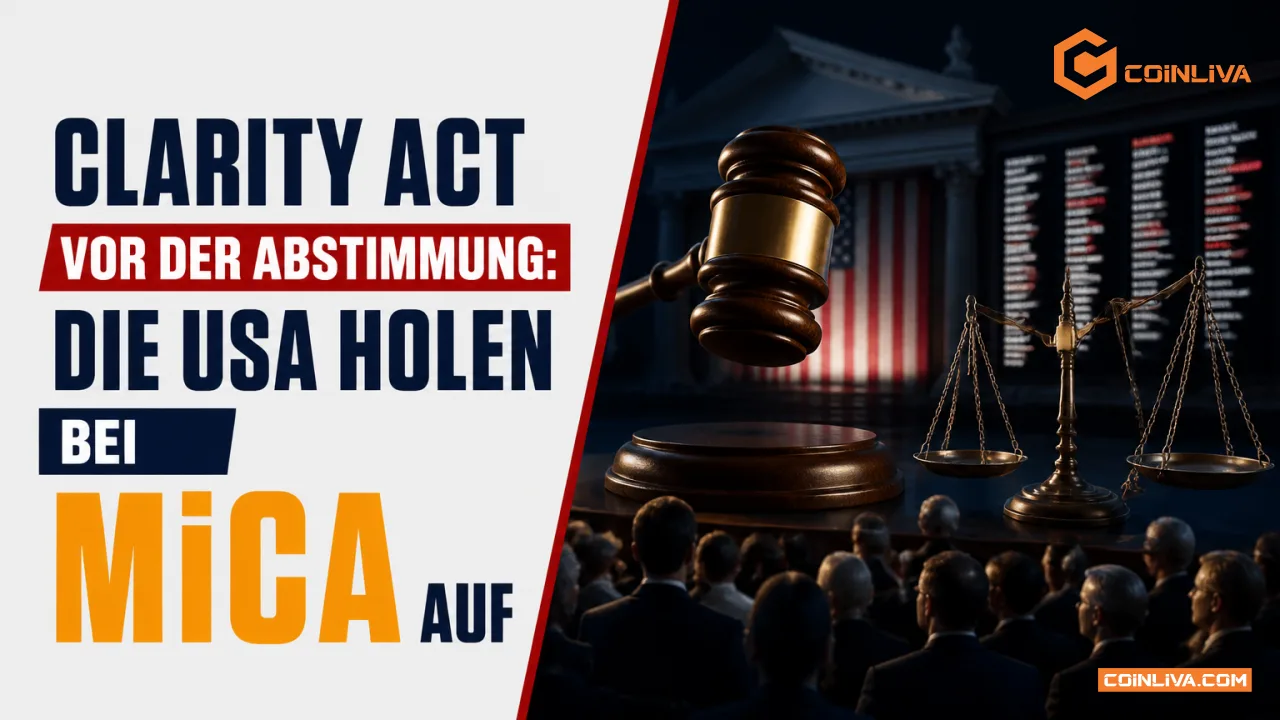 Clarity Act vor der Abstimmung: die USA holen bei MiCA auf