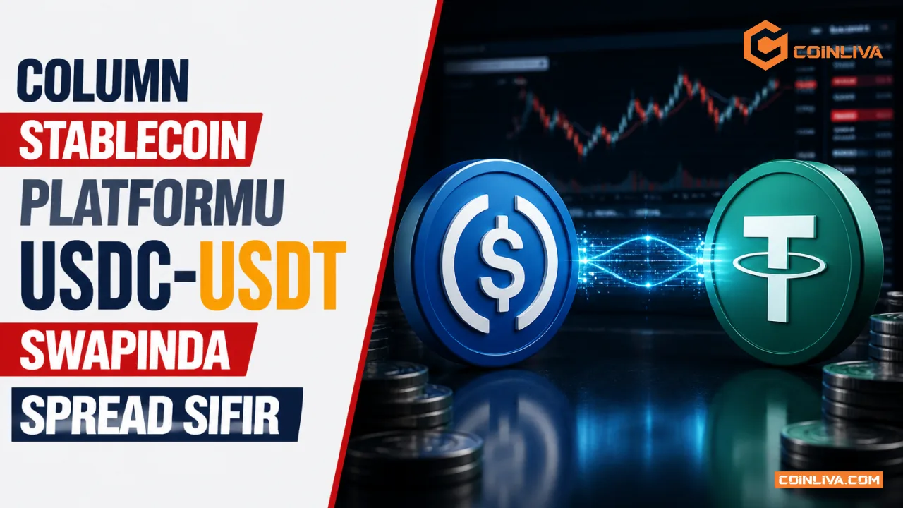 Column Stablecoin Platformu USDC-USDT Swapında Spread Sıfır