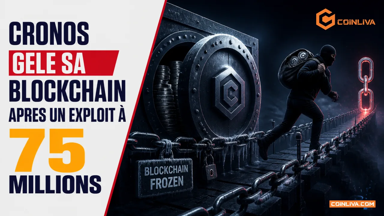 Cronos gele sa blockchain apres un exploit a 75 millions