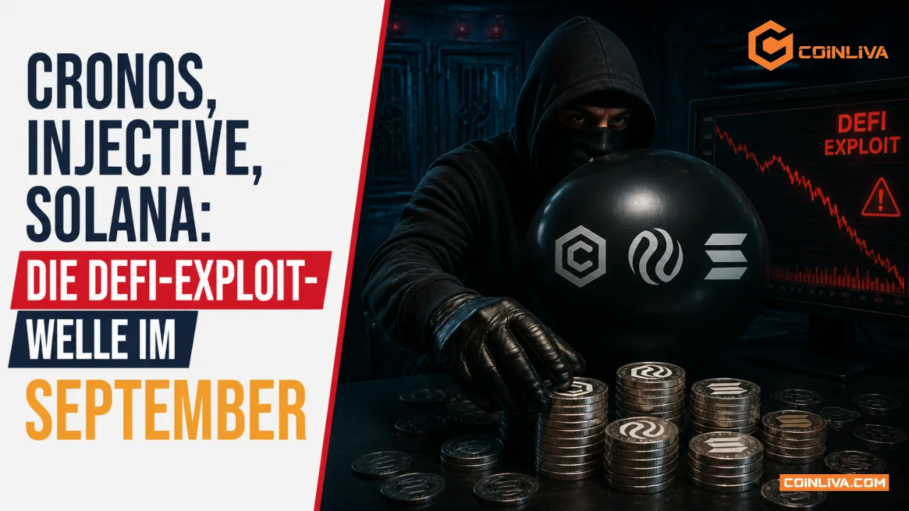 Cronos, Injective, Solana: die DeFi-Exploit-Welle im September