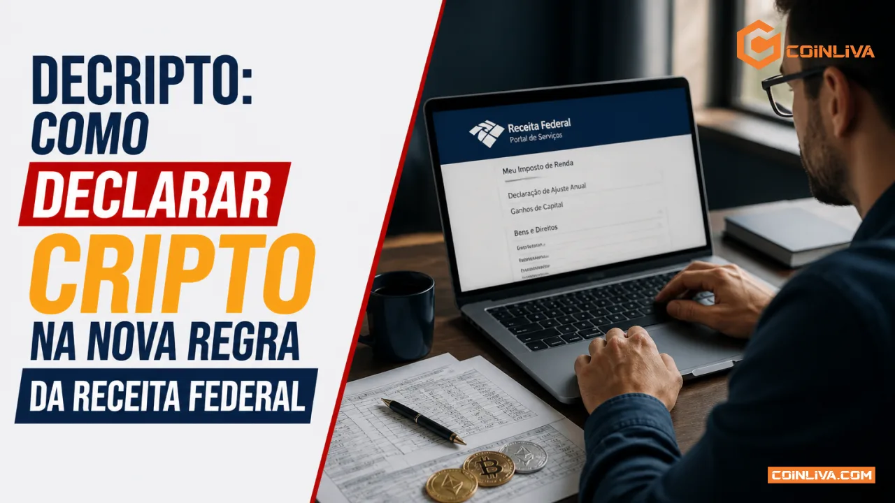 DeCripto: como declarar cripto na nova regra da Receita Federal