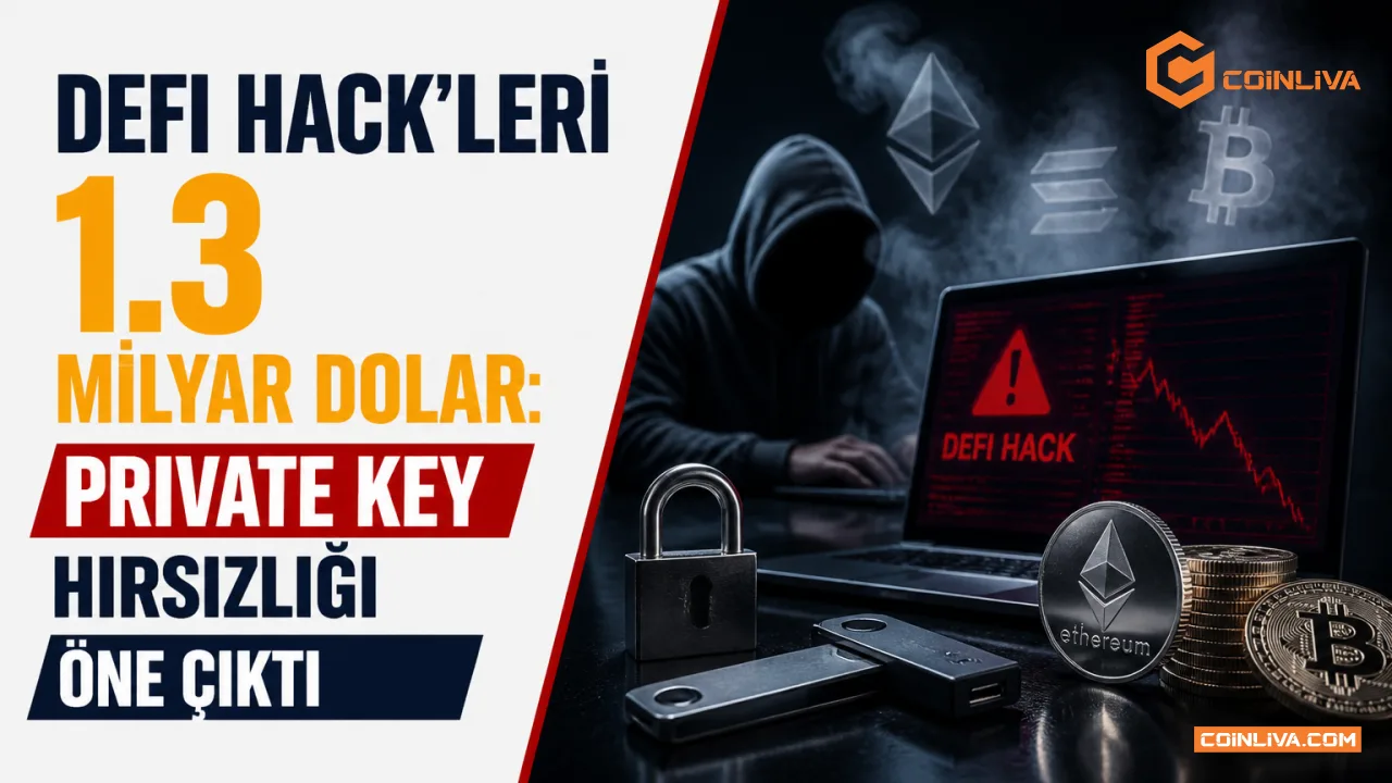 DeFi hack'leri 1.3 milyar dolar: Private key hırsızlığı öne çıktı