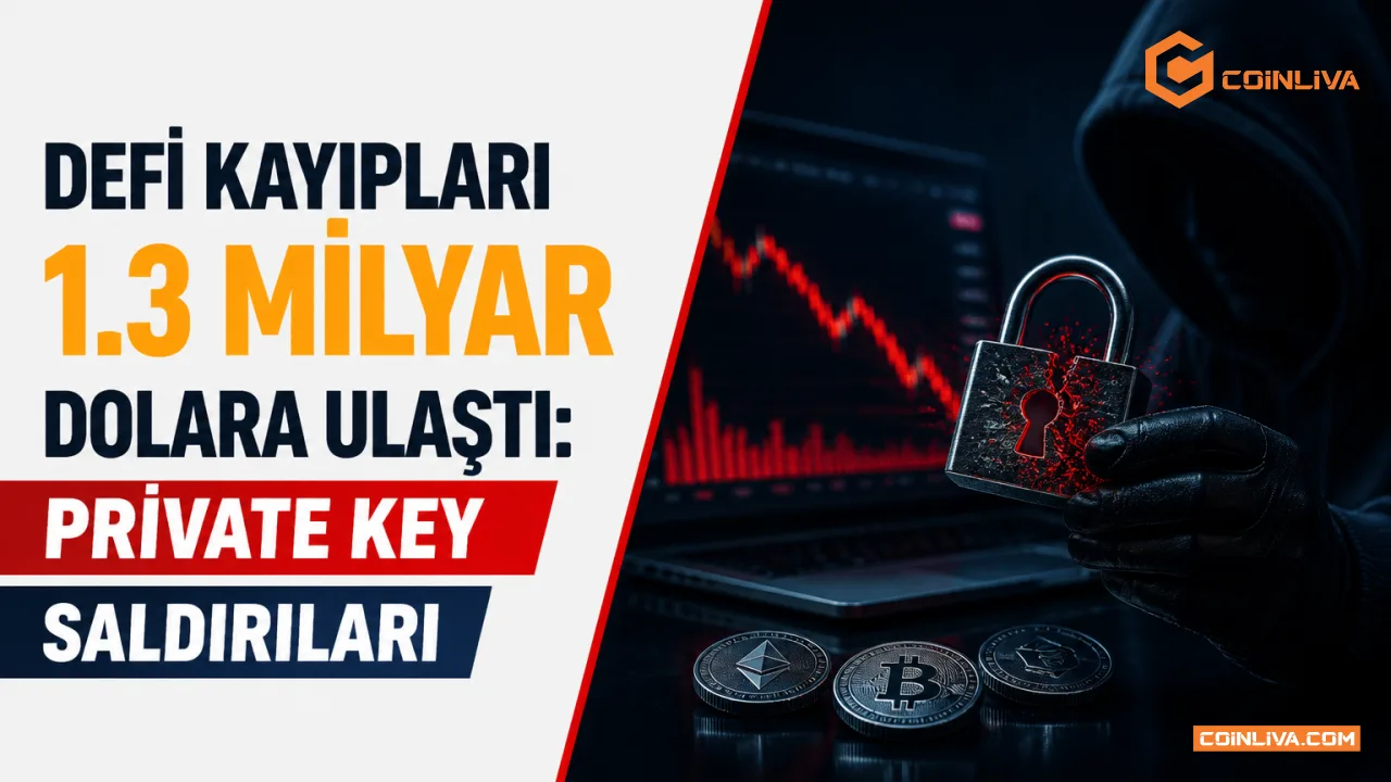 DeFi kayıpları 1.3 milyar dolara ulaştı: Private key saldırıları