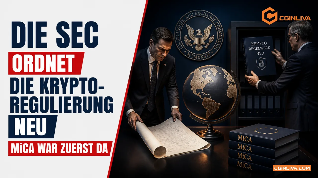 Die SEC ordnet die Krypto-Regulierung neu, MiCA war zuerst da