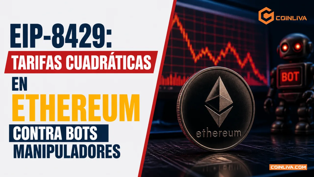 EIP-8429: tarifas cuadráticas en Ethereum contra bots manipuladores