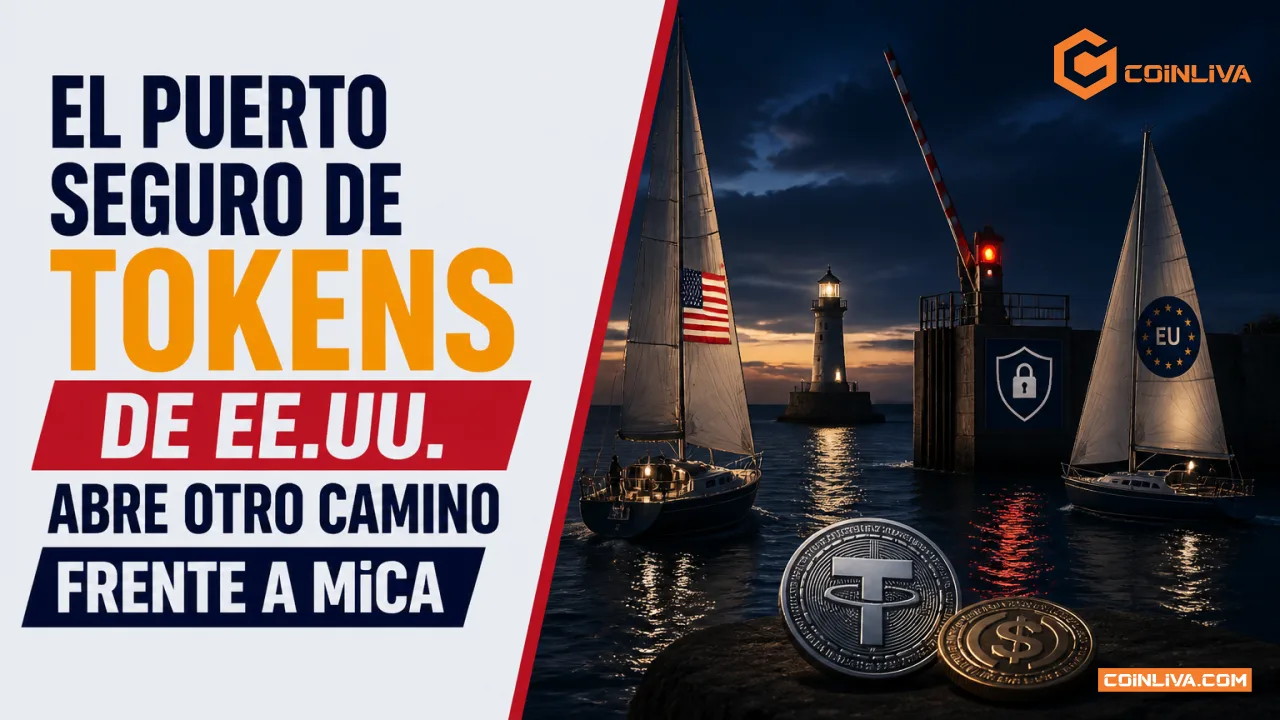 El puerto seguro de tokens de EE.UU. abre otro camino frente a MiCA