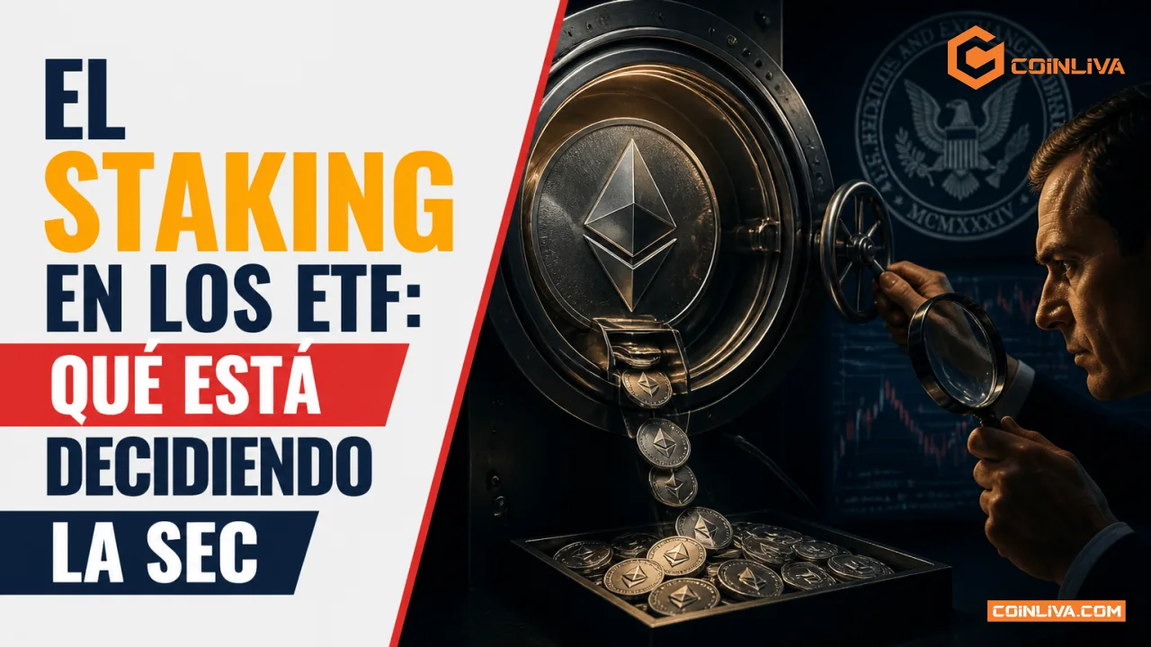 El staking en los ETF: qué está decidiendo la SEC