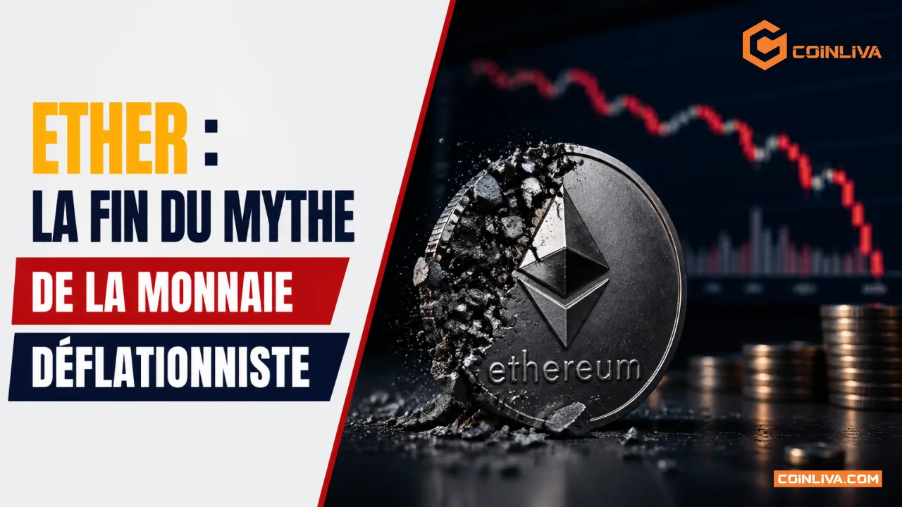 Ether : la fin du mythe de la monnaie déflationniste