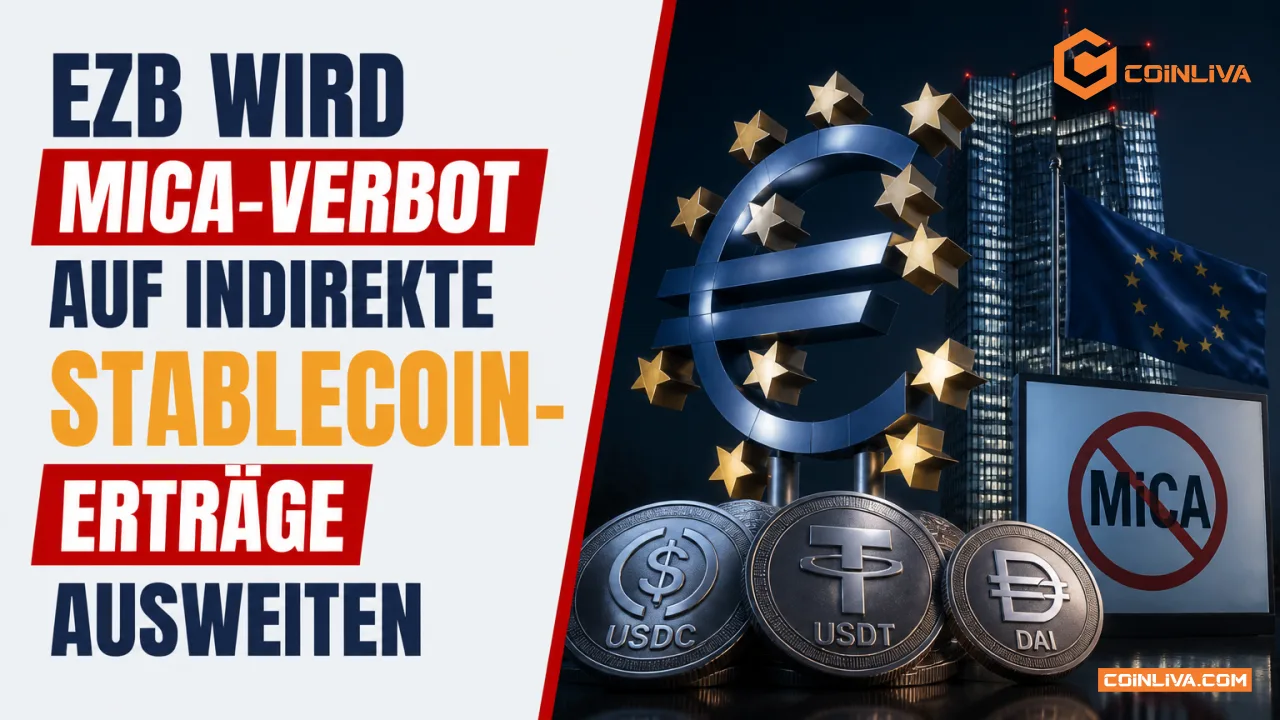 EZB will MiCA-Verbot auf indirekte Stablecoin-Erträge ausweiten