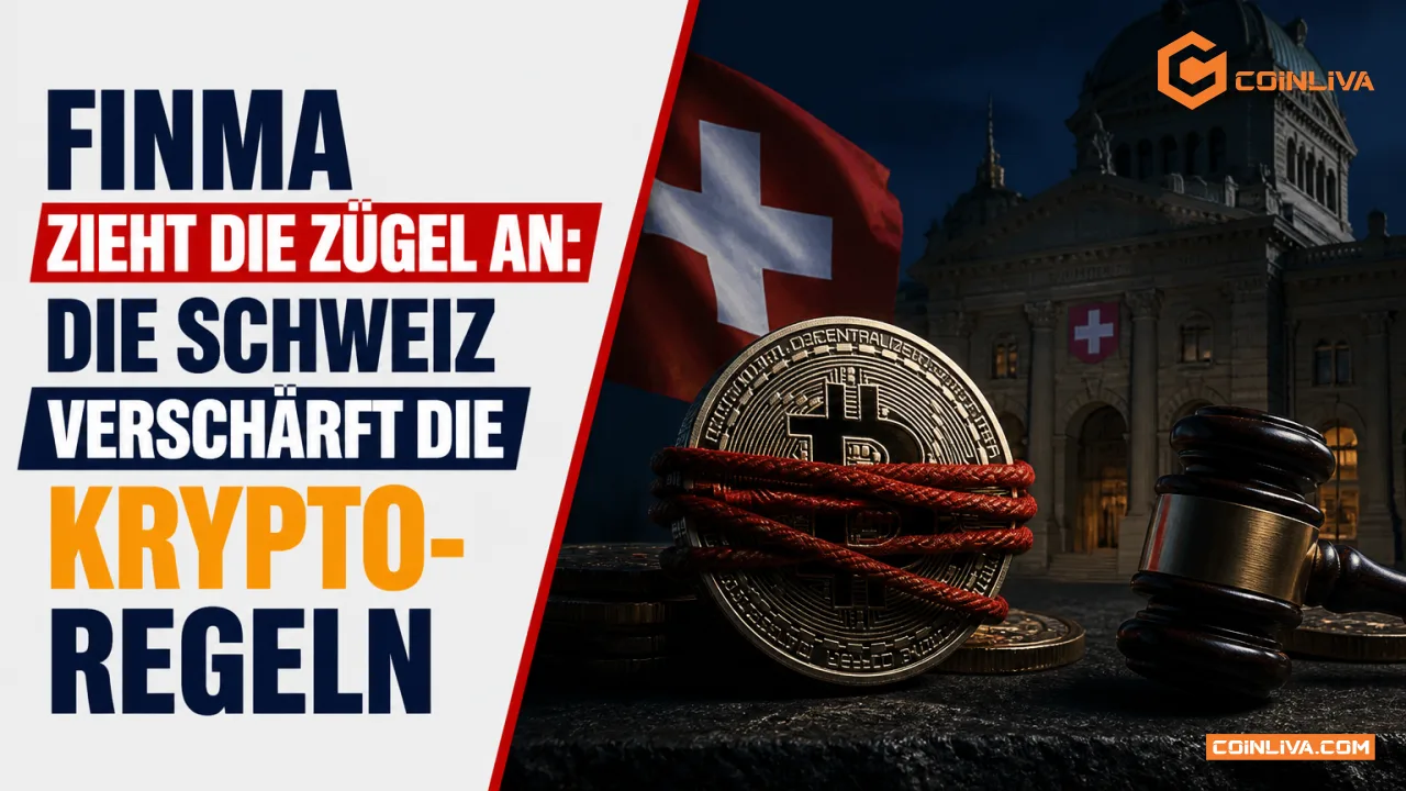 FINMA zieht die Zügel an: die Schweiz verschärft die Krypto-Regeln