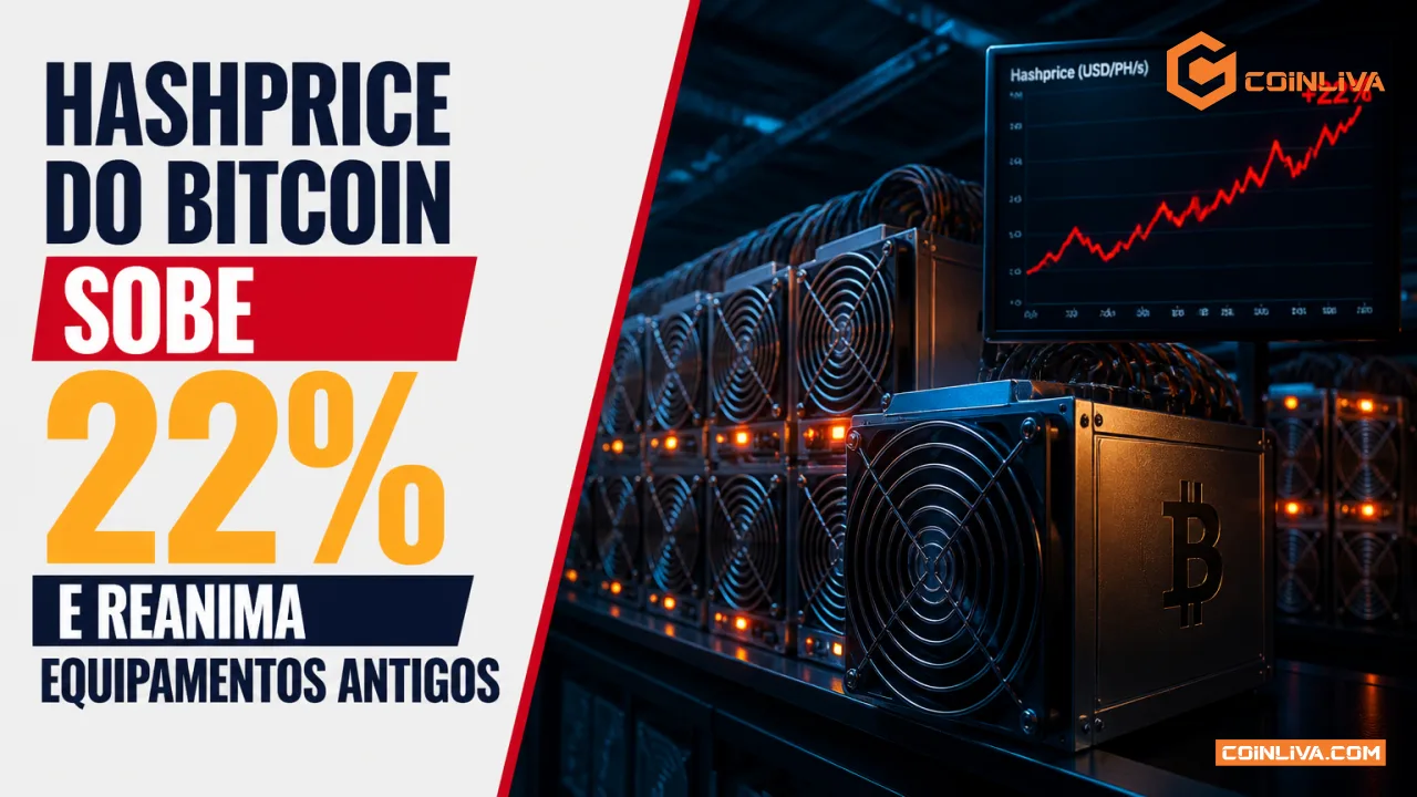 Hashprice do Bitcoin Sobe 22% e Reanima Equipamentos Antigos